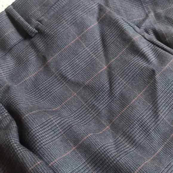 LOFT Plaid Bootcut Trousers - Picture 3 of 7